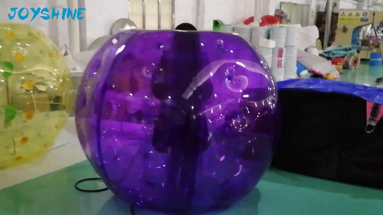 Purple bumper ball YouTube