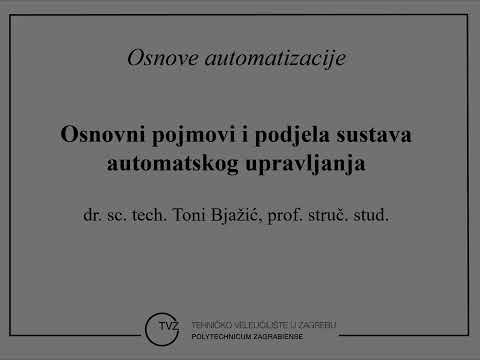 Video: Automatsko upravljanje u tehničkim sustavima