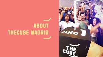 ¡THECUBE Madrid cumple 1 año! - THECUBE Madrid