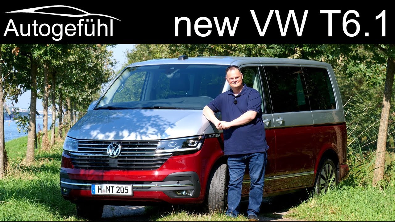 Volkswagen Multivan T6 Facelift FULL REVIEW driving the T6.1 - Autogefühl