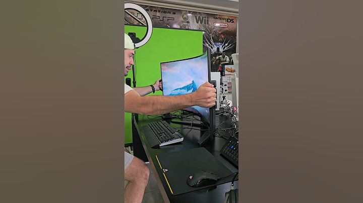 δεν ξανά είδες τέτοια gaming οθόνη 🖥️