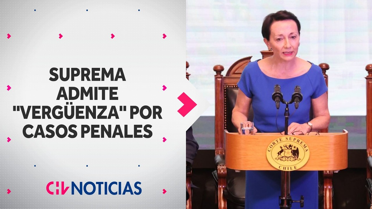 Presidenta de la Suprema admitió sentir 