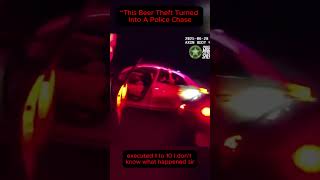 Deputy Catches Beer Thief While Refueling