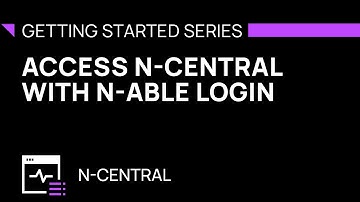 Access N-central with N-able Login