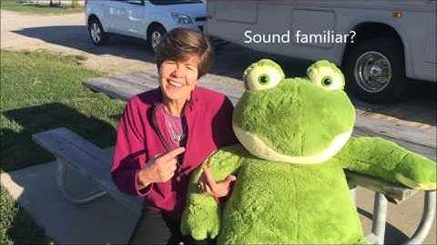Good Vibe Video #21:  Advice from a Frog
