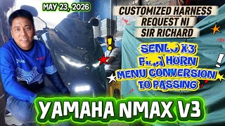 Dito sa Nelso LED pwede ka mag request ng wiring.. Nmax V3 w/ Senlo X3, PIAA at Menu conversion