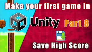 Celebrity How to make a video game in unity - (E8) Save High Score in Unity Wealth
