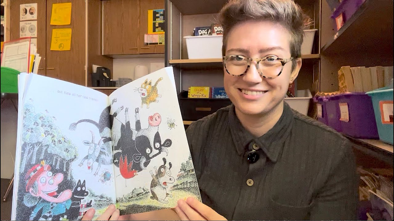 Teacher ASMR | Reading To You in My Classroom Library - YouTube