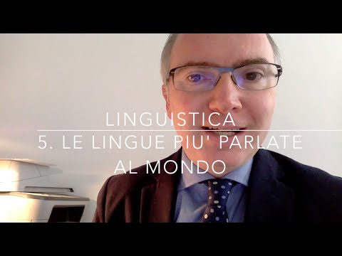 Video: Quale famiglia linguistica ha il maggior numero di lingue?