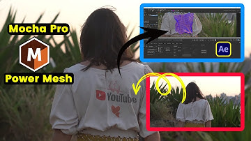 || After effect Mocha pro  Power Mesh || Tutorial in Hindi ||  #aftereffects #editing #tutorial