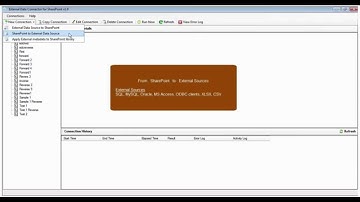 External Data Connector for SharePoint