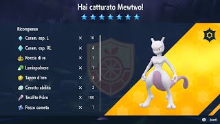 Vecchi raid 7 stelle pokemon scarlatto e violetto Mewtwo #shorts