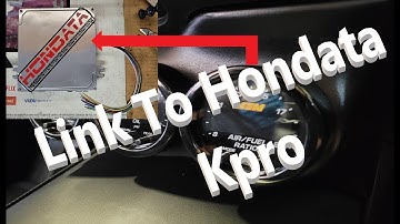 AEM Wideband O2 "LINKED"--TO--(Hondata Kpro V4 Analog Input) 02