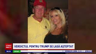 Decizia în procesul penal împotriva lui Donald Trump se lasă așteptată