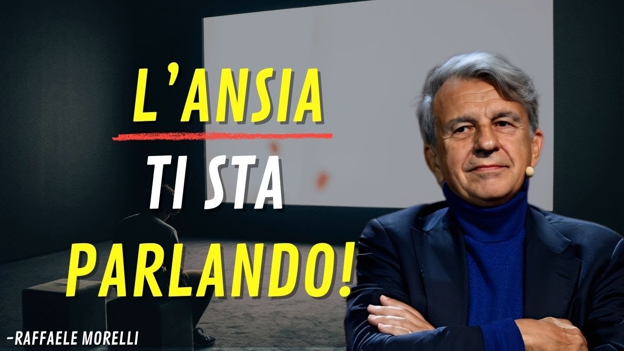 L'ansia non è il nemico, è un messaggio che non ascolti!! Da vedere tutto!!! | Raffaele Morelli