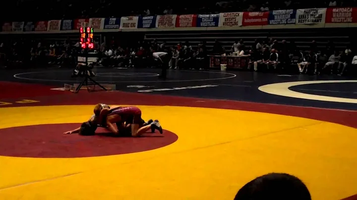Luke Grubbs VA Duals MS Tournament