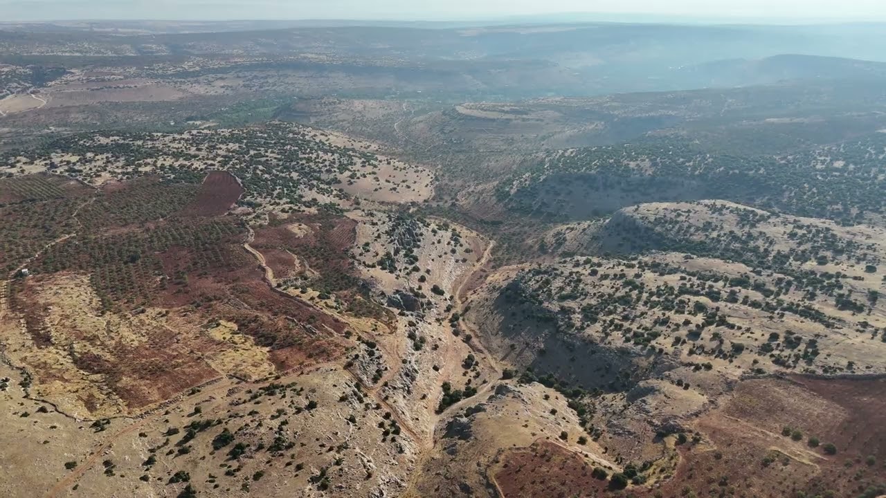 Gaziantep Dayidagi köyü çevre manzarasi
