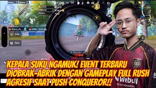 Zuxxy Full Rush Aggressive Gameplay‼️The Latest Event Becomes a Mess-Up During Push Conqu 🥶😱#pubg...