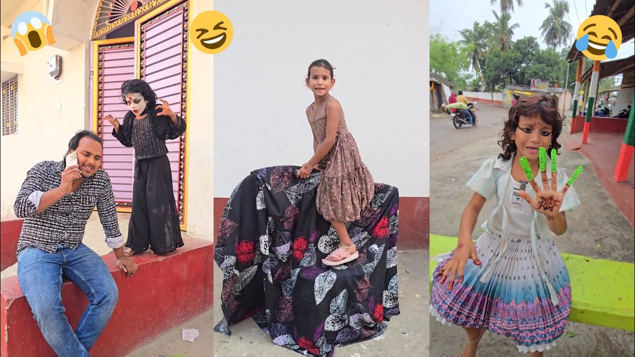 अतिका ने मामू को भूत बनकर डरा दिया। sukhasan ka star atika video | #sukhasankastar #funny #comedy  