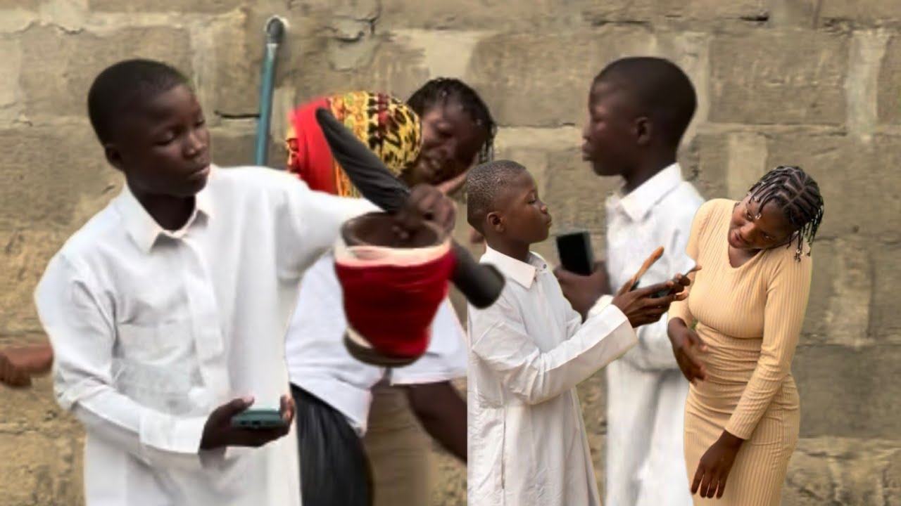 evil Hair stylist uses her costumers hair to do the unbelievable.