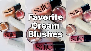 FAVORITE CREAM BLUSHES | Saie, Westman Atelier, Merit | Swatches + Reviews