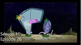 Spongebob Squarepants bubble gum scenes