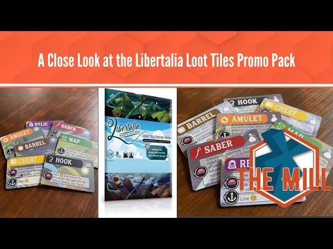 A Close Look at the Libertalia Loot Tile Promo Pack