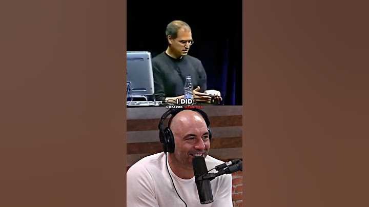 Joe Rogan reacts to Steve Jobs Meltdown