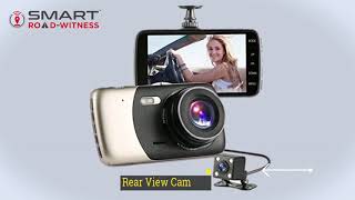 Full Touch Screen 4.0 Inch Ips Display Dash Cam Srw-X4T - Smart Road Witness