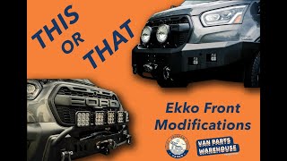 Winnebago Ekko Front Mods - What Option is Best for You