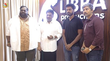 Video: Vidiyum Varai Kaathiru Movie Pooja | Producer Ravindar Chandrasekaran | Vidharth | Vikranth