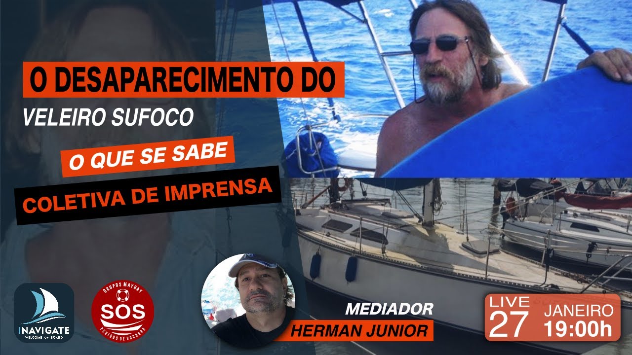VELEIRO SUFOCO - COLETIVA DE IMPRENSA