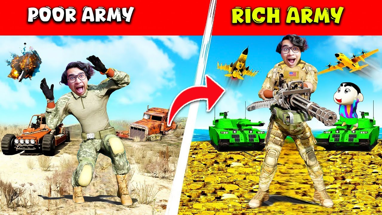 GTA V : Franklin Become THE CHIEF OF RICH ARMY || Professor Of Pc Gaming