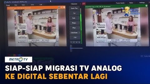 Siap-siap Migrasi TV Analog ke Digital Sebentar Lagi