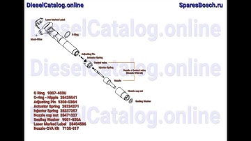 28389783 Injector Common Rail DELPHI (JCB)