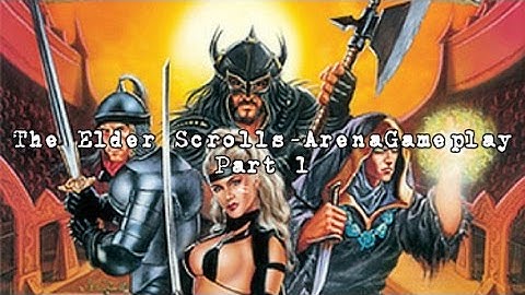 The Elder Scrolls-Arena Gameplay Part 1