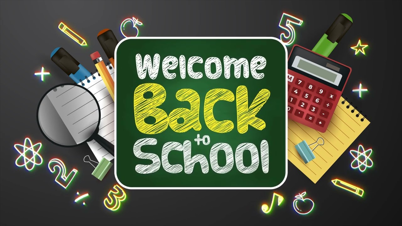 Welcome Back To School 🏫 Title Opener 4K | Free Download