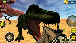Best Dino Games - Dinosaurs Hunter Android Gameplay Cazador de dinosaurios screenshot 1