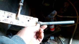 Fuel tank strap repair diy