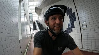 Awesome bicycle tunnel near Rotterdam  Benelux Tunnel (Netherlands)