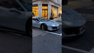 Ferrari 488 pista #ferrari488pista #automobile #cars #cartok #ferrari #grey #fast #king #luxury