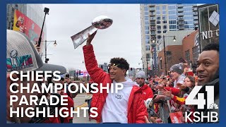 Chiefs Championship Parade Highlights