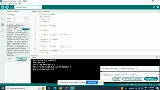 How to install NewPing libraries in Arduino IDE