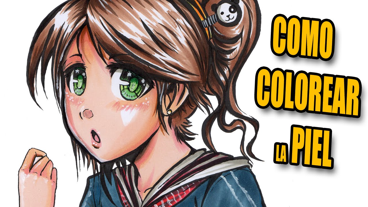 Como colorear Piel Anime/ How to Color Anime Skin - YouTube