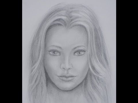 How to Draw a Realistic Face - Drawing Lessons: A Face
