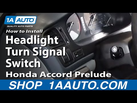 How to Replace Combination Switch 90-95 Honda Accord