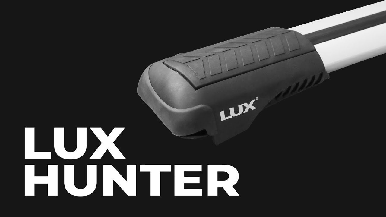 Установка багажника LUX Хантер на классические рейлинги, инструкция по ...