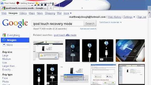 how to get ipod touch out of recovery mode