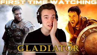 *GLADIATOR* brought me to tears... | First Time Watching | (reaction/commentary/review)