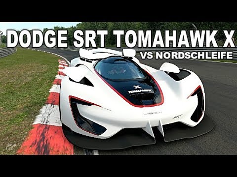 Gtsport Dodge Srt Tomahawk X Vs Nordschleife Hotlap Setup Multi Cam Youtube